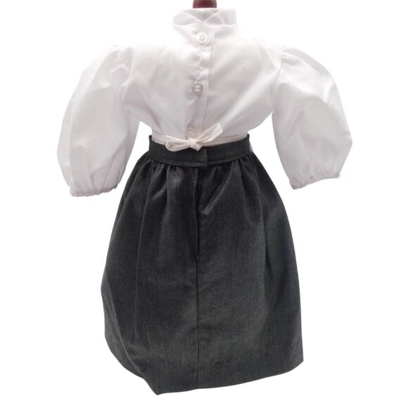 Handmade Pilgrim Colonial Outfit Fits 18" American Girl Doll NOT INCLUDED - Picture 6 of 6